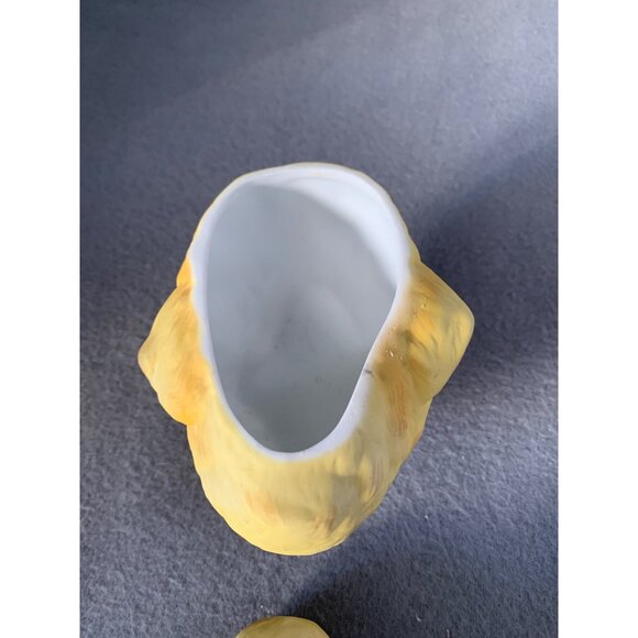 Vintage Lefton China Porcelain Baby Chick Trinket Box with Lid 1960s - Picture 8 of 12